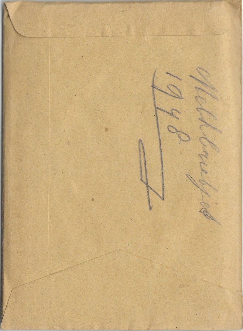 Melkgeld envelop 1948