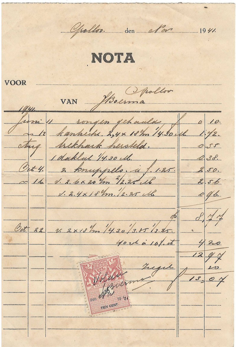 194111 Nota Timmerman Boerma NN