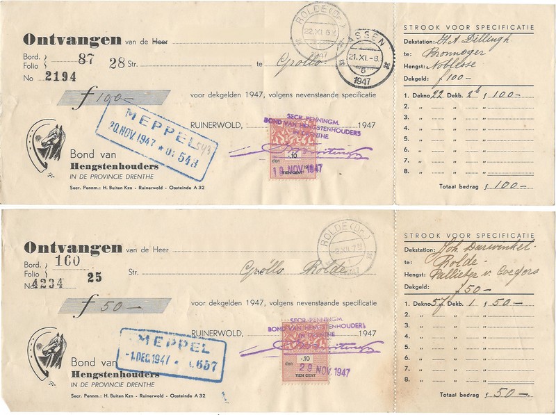 19471119 Dekgeld Bond van Hengstenhouders NN