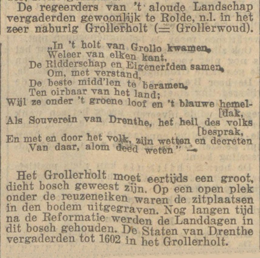 19250722 krant NvhN Grollerholt