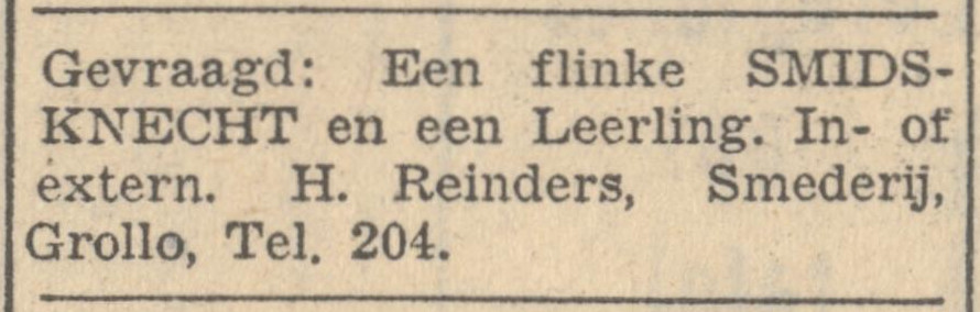 19480320 krant PDAC H Reinders personeel