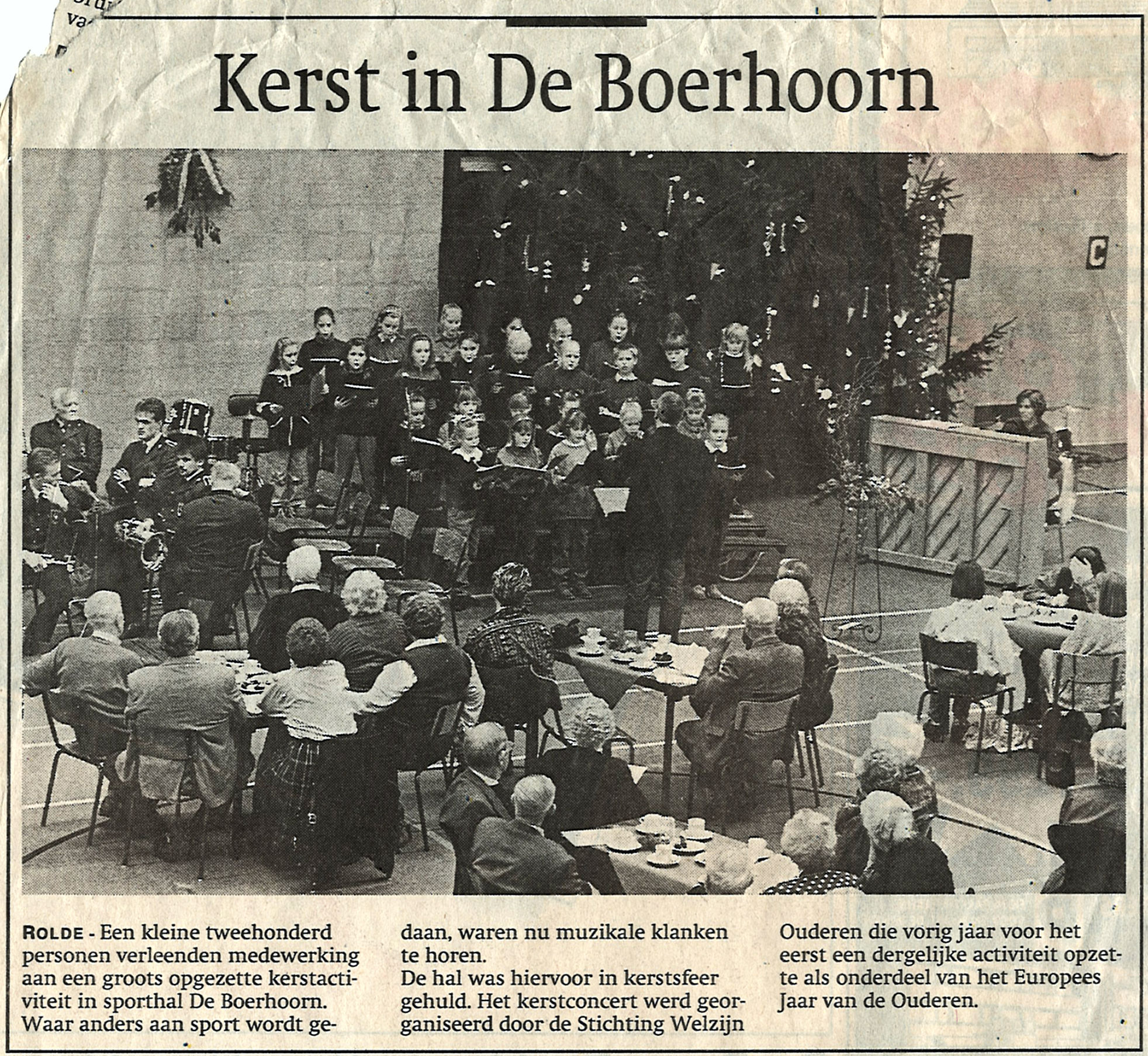 19941215 krant NN Crescendo Kerst in Boerhoorn